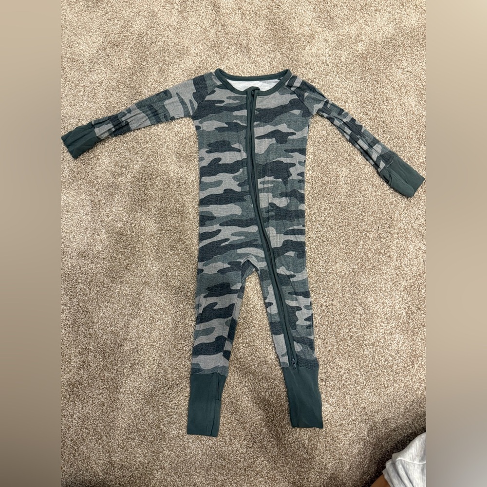 Little Sleepies Vintage Camo 6-12mo